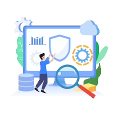 千庫(kù)網(wǎng)_網(wǎng)絡(luò)數(shù)據(jù)安全檢測(cè)扁平動(dòng)圖gif_GIF編號(hào)76122 (1).gif